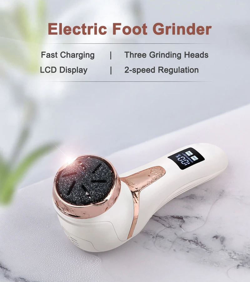 Rimuovi Calli Elettrico per Piedi – Pedicure Professionale Levigatore Talloni