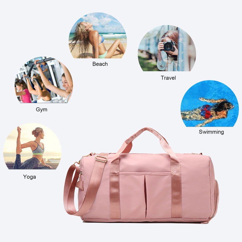 Borsa palestra donna 2025 – duffel leggero con scomparto scarpe, impermeabile e grande capienza