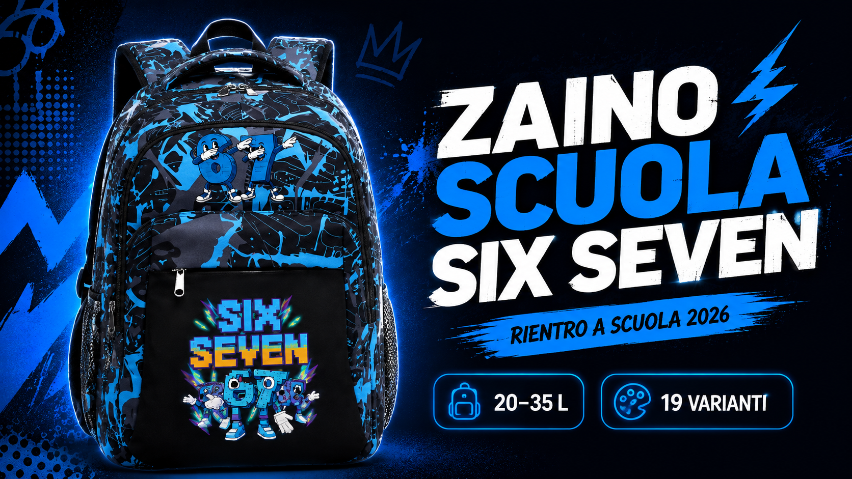 Quale zaino scuola scegliere nel 2026? Il trend Six Seven arriva tra i banchi