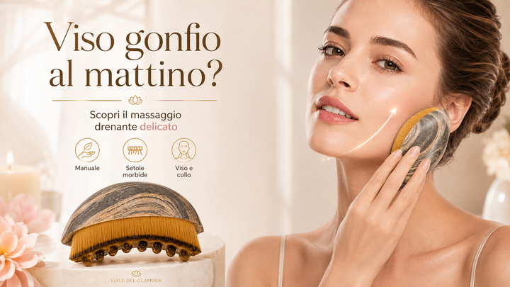 Viso gonfio al mattino? Come fare un massaggio drenante nella tua skincare