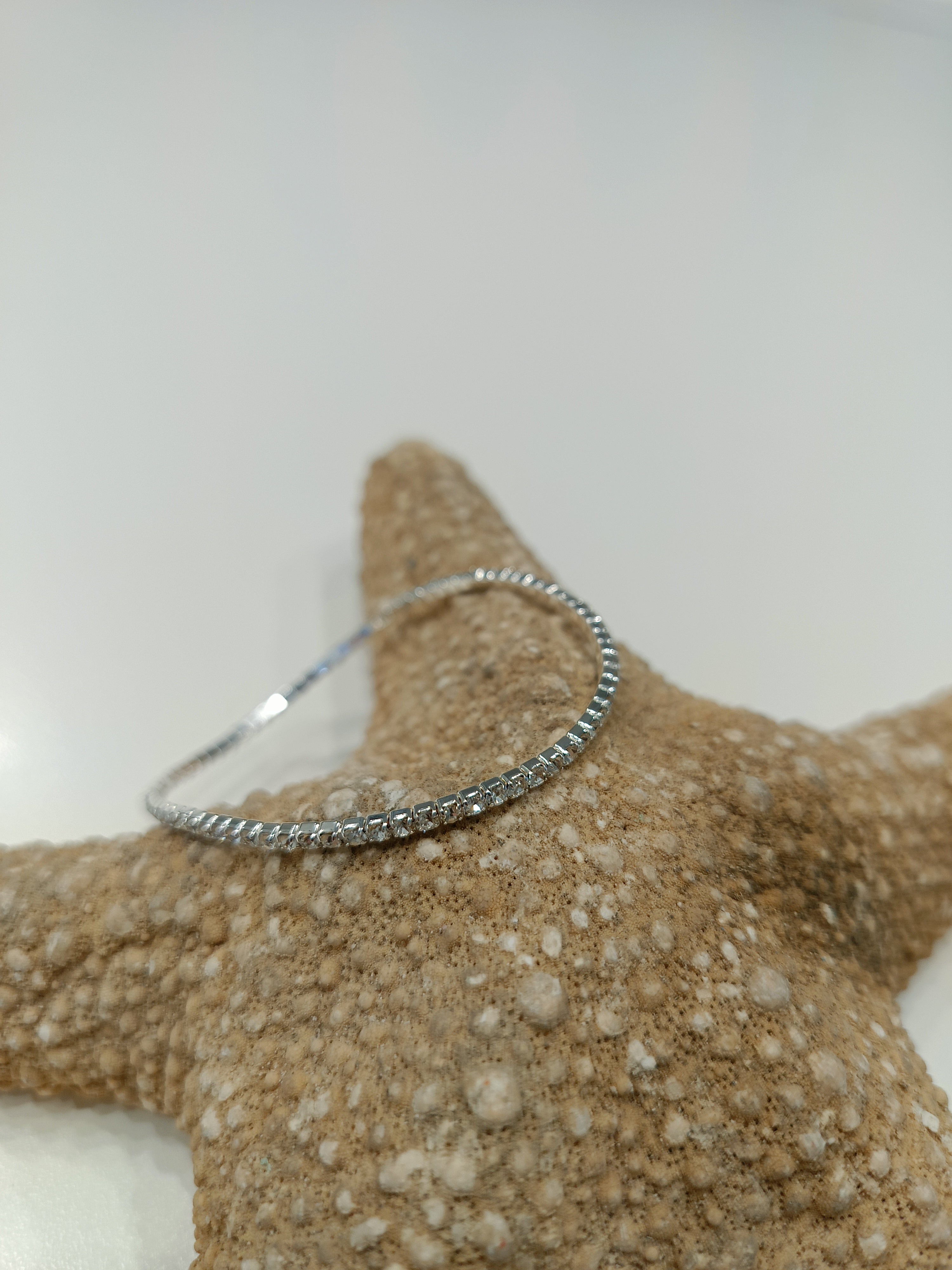 Set 3 Bracciali in Acciaio con Strass – Eleganza Multicolor in un Solo Gesto