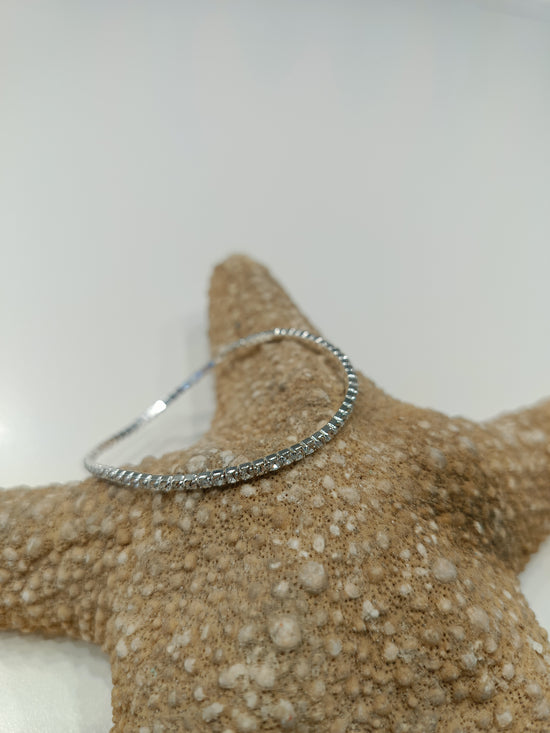 Set 3 Bracciali in Acciaio con Strass – Eleganza Multicolor in un Solo Gesto