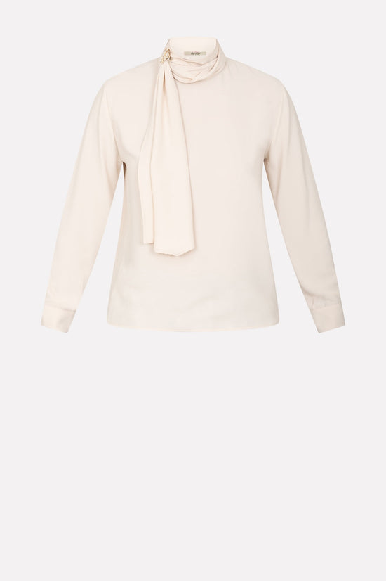 Blusa con accessorio No-nà per look elegante e alla moda