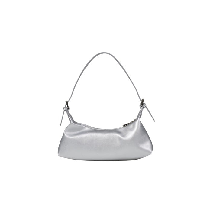 Borsa da donna Replay in colore argento con chiusura a cerniera e tracolla regolabile.