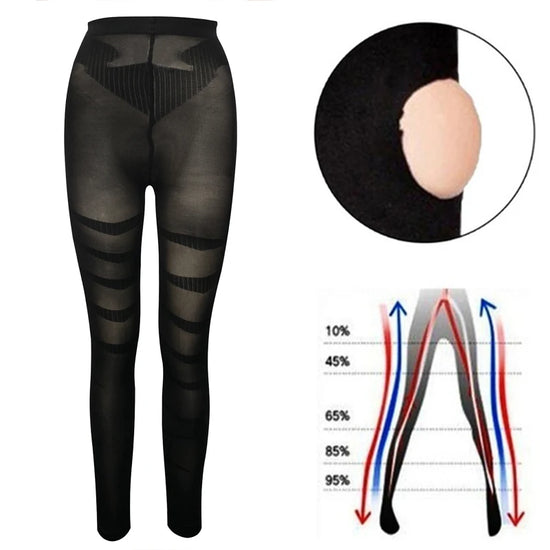 Leggings Modellanti Anticellulite Vita Alta – Shapewear Snellente Push Up Glutei