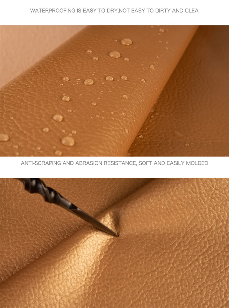 Tessuto in finta pelle embossée “lychee” 100×140 cm – PU faux leather sintetico per cucito, borse, tappezzeria e artigianato