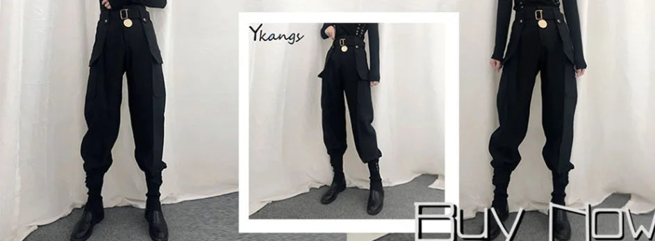 Pantaloni Donna Wide Leg Y2K – Jogger Graffiti Streetwear