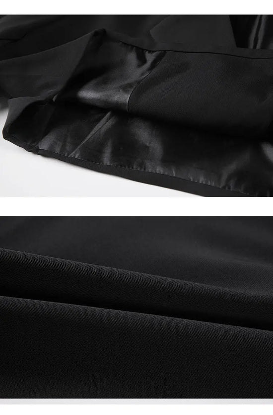 Blazer Donna Crop Punk Gothic con Catena – Giacca  Streetwear