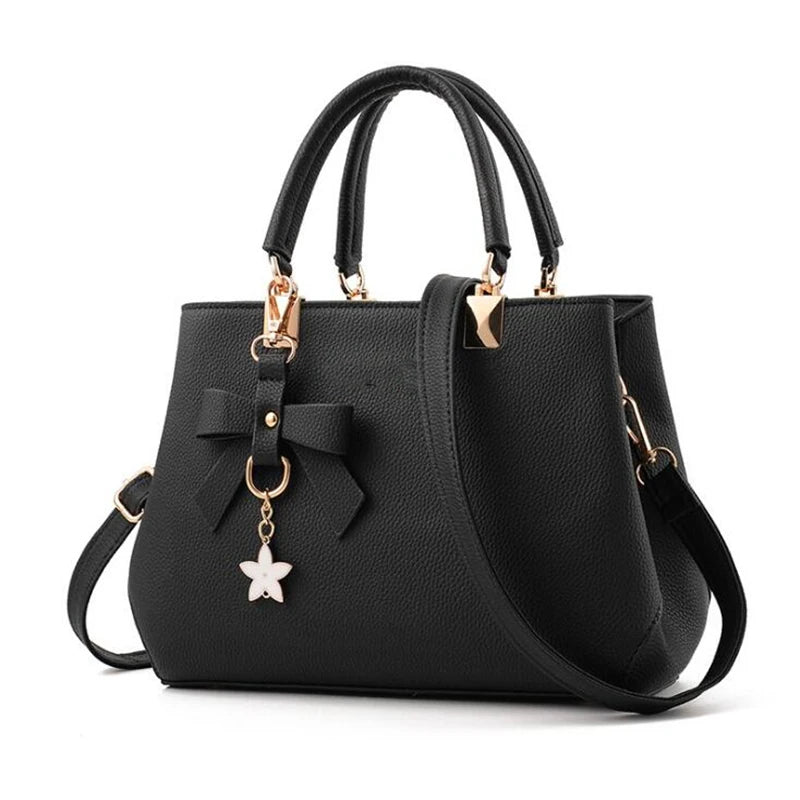 Borsa donna grande capacità ricamata con nappine – crossbody & tote 2025, borsa spalla elegante / uso quotidiano