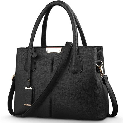 Borsa donna in PU leather grande capacità 2025 – large tote / shoulder bag quadrata, casual & crossbody per uso quotidiano