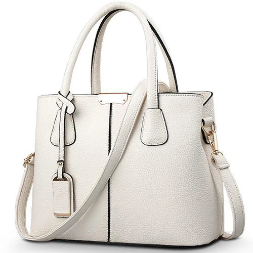 Borsa donna in PU leather grande capacità 2025 – large tote / shoulder bag quadrata, casual & crossbody per uso quotidiano