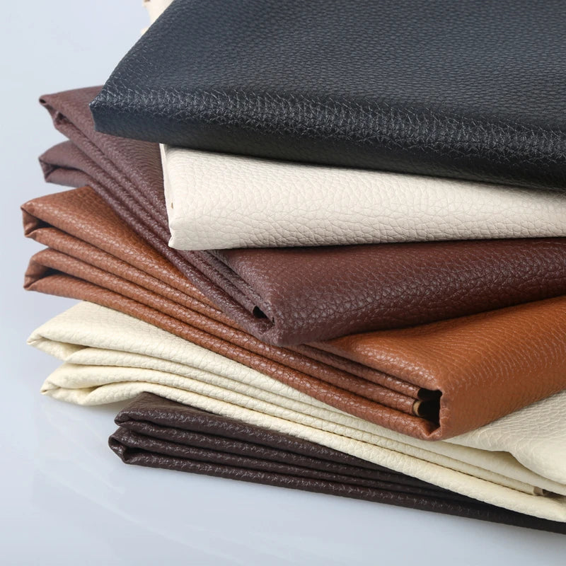 Tessuto in finta pelle embossée “lychee” 100×140 cm – PU faux leather sintetico per cucito, borse, tappezzeria e artigianato