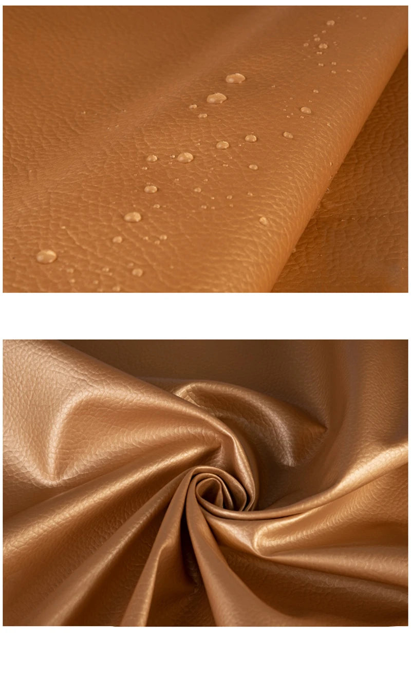 Tessuto in finta pelle embossée “lychee” 100×140 cm – PU faux leather sintetico per cucito, borse, tappezzeria e artigianato