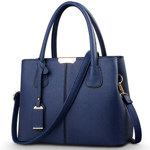 Borsa donna in PU leather grande capacità 2025 – large tote / shoulder bag quadrata, casual & crossbody per uso quotidiano