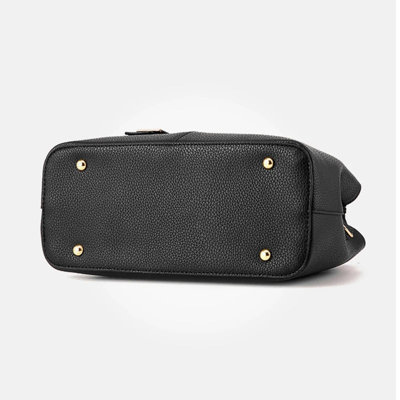 Borsa donna in PU leather grande capacità 2025 – large tote / shoulder bag quadrata, casual & crossbody per uso quotidiano