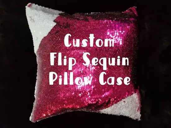 Fodera per Cuscino Personalizzata con Paillettes – Decorativa, Trasformabile Selfie