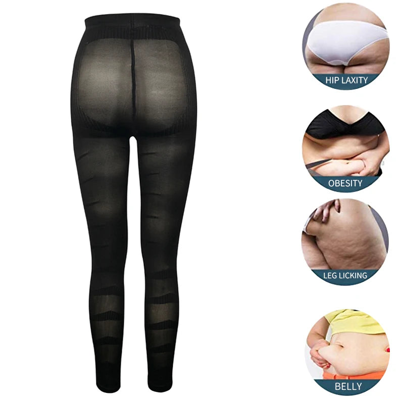 Leggings Modellanti Anticellulite Vita Alta – Shapewear Snellente Push Up Glutei