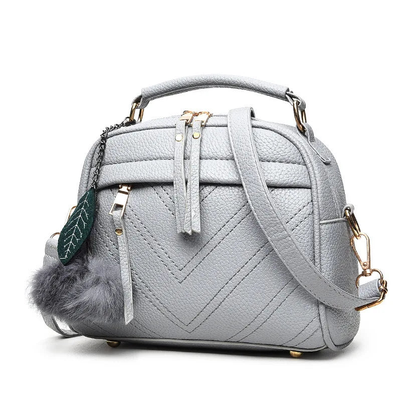 Borsa donna grande capacità ricamata con nappine – crossbody & tote 2025, borsa spalla elegante / uso quotidiano