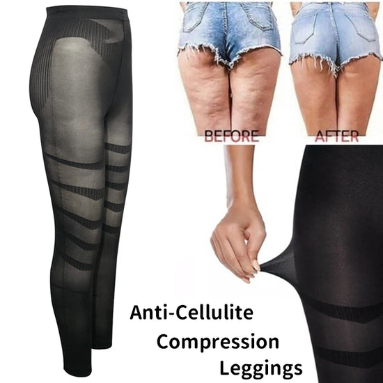 Leggings Modellanti Anticellulite Vita Alta – Shapewear Snellente Push Up Glutei