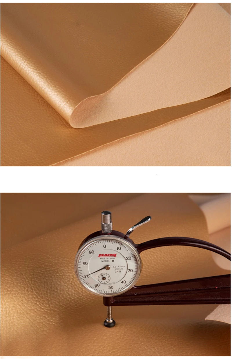 Tessuto in finta pelle embossée “lychee” 100×140 cm – PU faux leather sintetico per cucito, borse, tappezzeria e artigianato