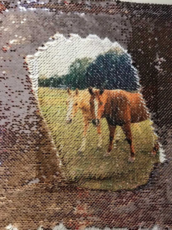 Fodera per Cuscino Personalizzata con Paillettes – Decorativa, Trasformabile Selfie