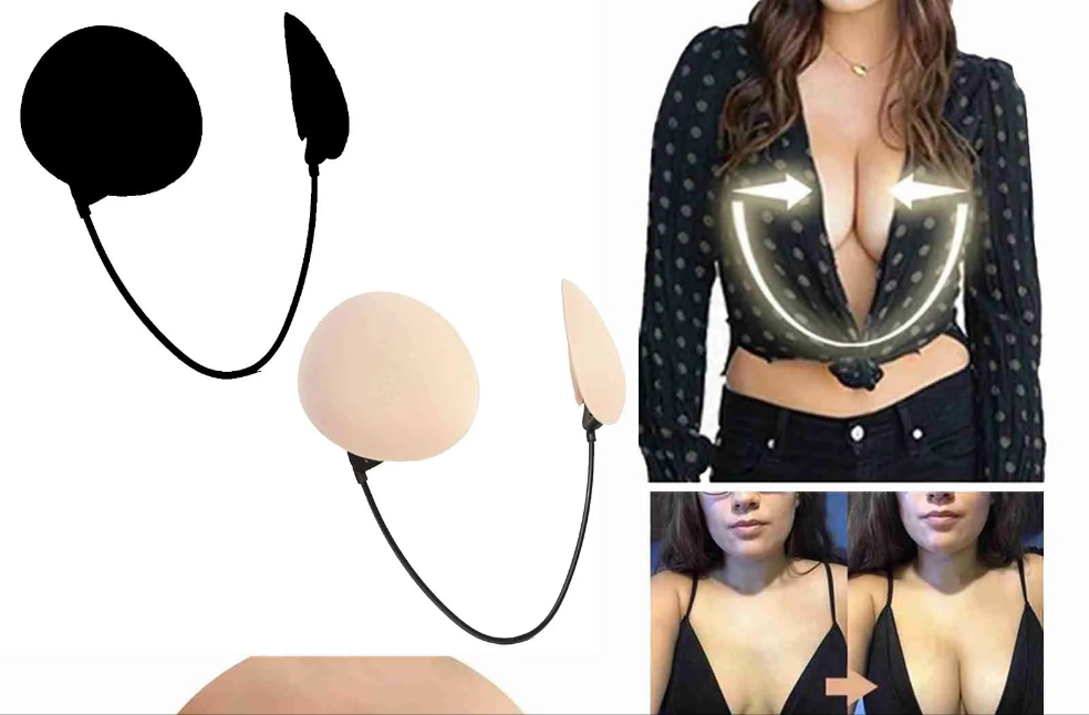 Reggiseno adesivo senza spalline per un décolleté perfetto effetto push up