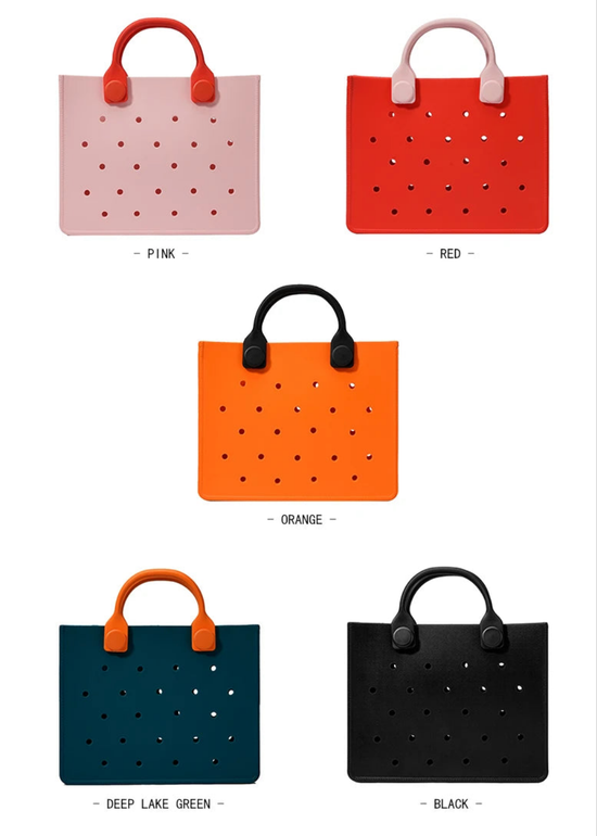 Borsa Bogg Personalizzabile con Fori per Spille - 27 Colori
