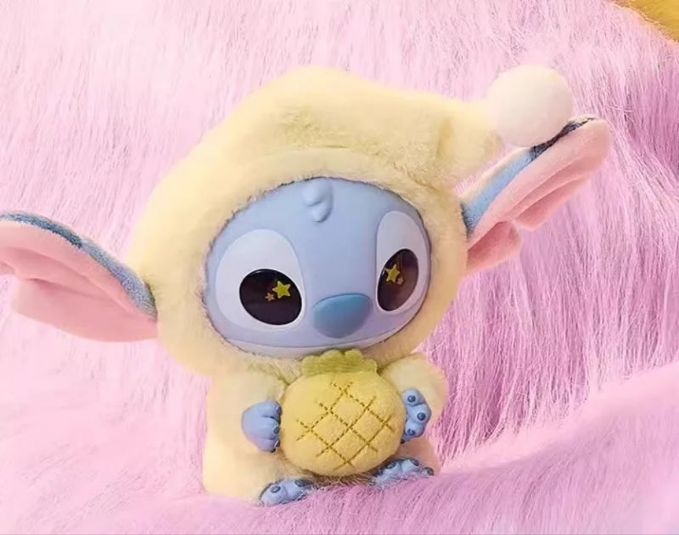 Stitch "Eat Something Before Sleep" – Blind Box Disney da collezione con figure snack