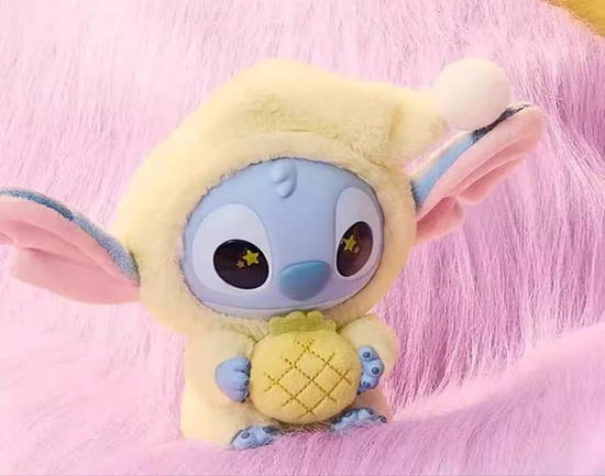 Stitch "Eat Something Before Sleep" – Blind Box Disney da collezione con figure snack