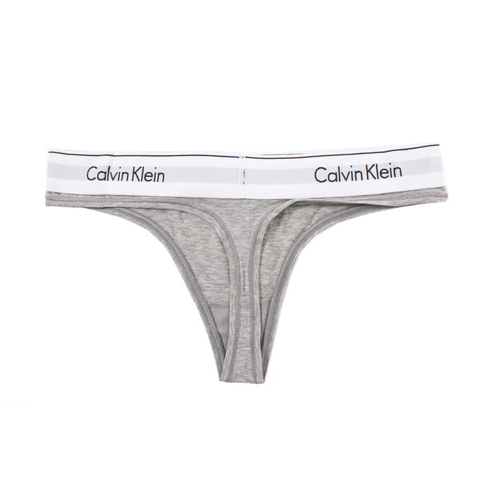 Intimo donna grigio Calvin Klein in cotone, modal ed elastan, elegante e comodo per ogni giorno.