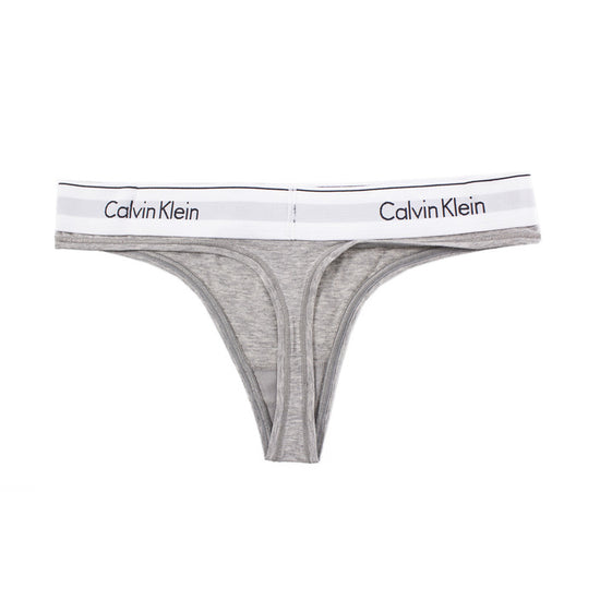 Intimo donna grigio Calvin Klein in cotone, modal ed elastan, elegante e comodo per ogni giorno.