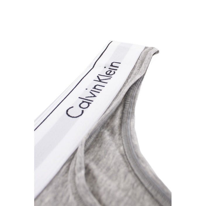 Intimo donna grigio Calvin Klein in cotone, modal ed elastan, elegante e comodo per ogni giorno.