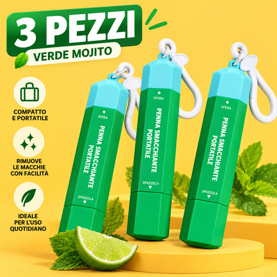 Penna Smacchiante Portatile 15 ml – Togli Macchie da Borsa per Vestiti