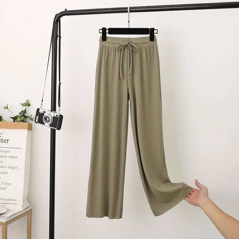 Pantaloni donna larghi leggeri –  Eleganti e Comodi