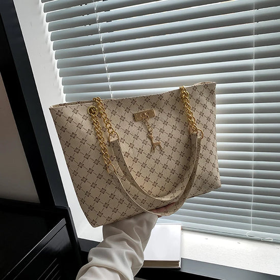 Borsa a mano in pelle morbida per presbiopia – Tote spaziosa con accessori pendenti, borsa a tracolla per donna