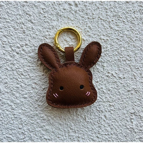 Ciondolo in Pelle a Forma di Animale – Portachiavi Artigianale per Borse e Zaini