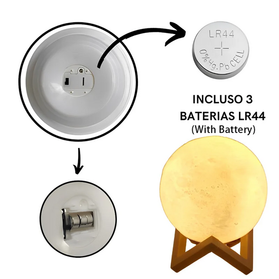 Lampada luna LED galassia – Book light magica per camera bambini e relax