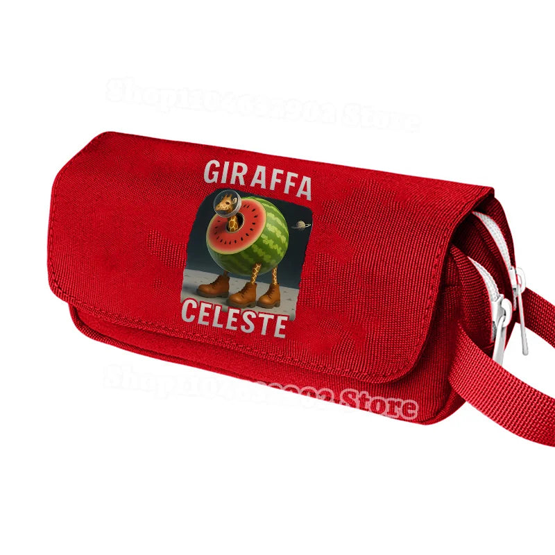 Astuccio Italian Brainrot Astuccio scuola| Idee regalo divertenti per studenti e ufficio