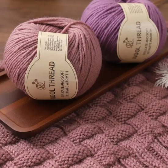 Set 10 Gomitoli Lana– 500 g Filato Medio-Spesso per Maglieria e Uncinetto