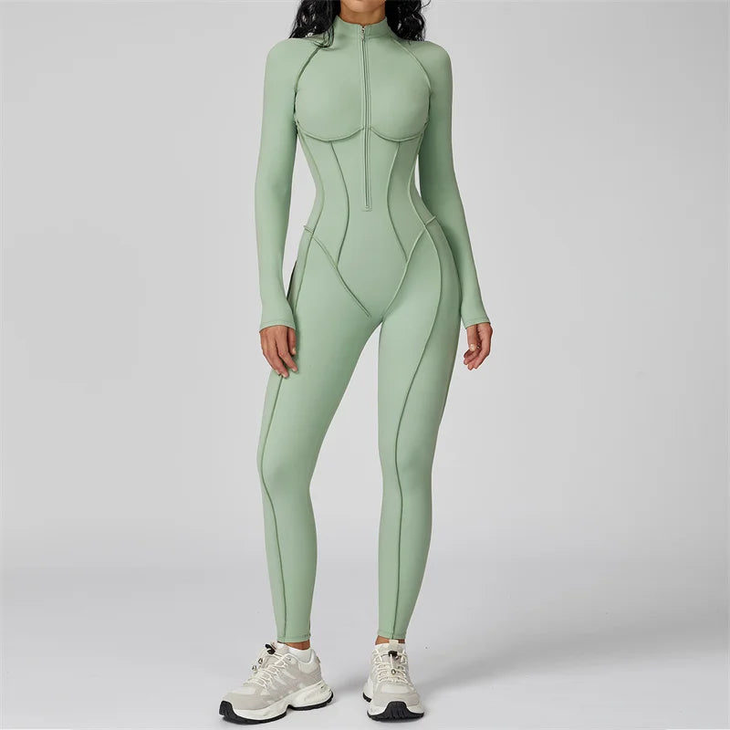 tuta fitness one-piece donna activewear palestra