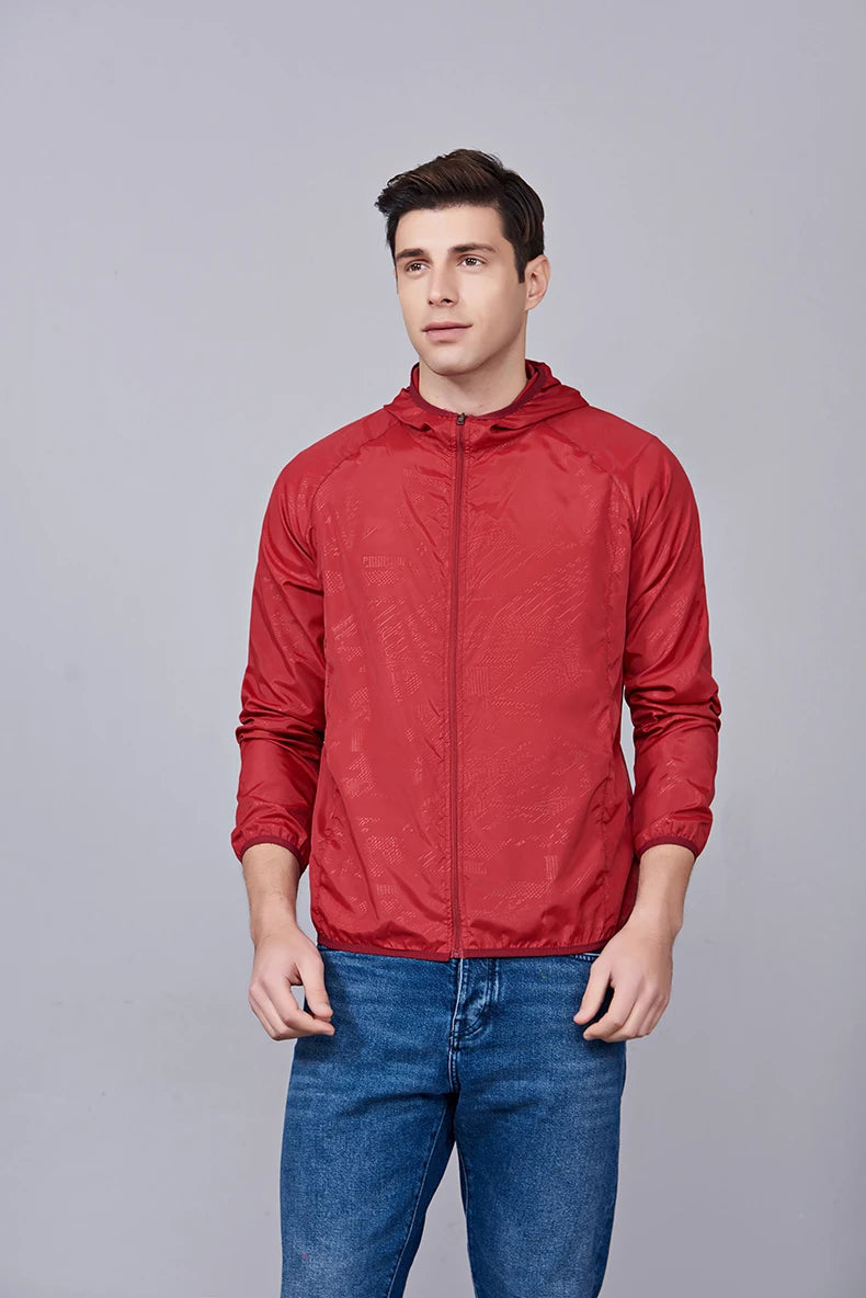 Giacca trekking unisex impermeabile e quick-dry – antivento, anti-UV e pieghevole per escursioni
