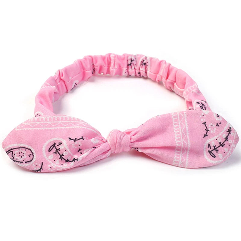 Fascia Capelli Boho Donna – Turbante Elastico con Nodo