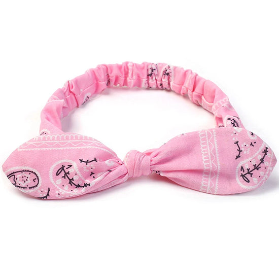 Fascia Capelli Boho Donna – Turbante Elastico con Nodo