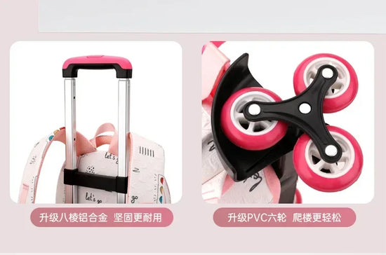 Zaino trolley Stitch 2-in-1 Disney 2025 – grande capacità, torretta, impermeabile e per laptop