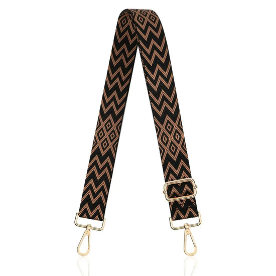 Tracolla borsa regolabile stile “guitar strap” 2025 – cinghia staccabile stampata, originale crossbody / shoulder strap