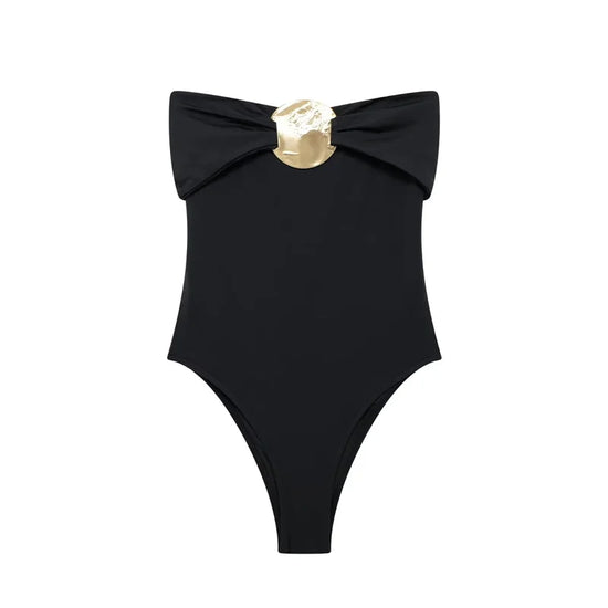 Body suit nero off-shoulder donna 2025 – modello aderente sexy a spalle scoperte, lingerie e outfit femme fatale