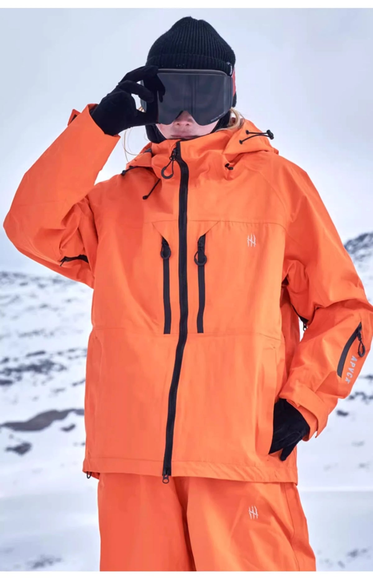 Completo sci e snowboard unisex con giacca e pantaloni
