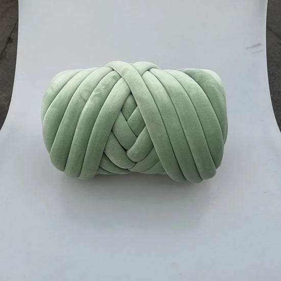 Filato marshmallow super chunky velluto 1 kg – “super velvet” grosso per coperte gigantissime, progetti fai-da-te morbidi