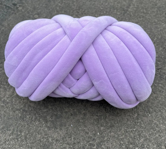 Filato marshmallow super chunky velluto 1 kg – “super velvet” grosso per coperte gigantissime, progetti fai-da-te morbidi
