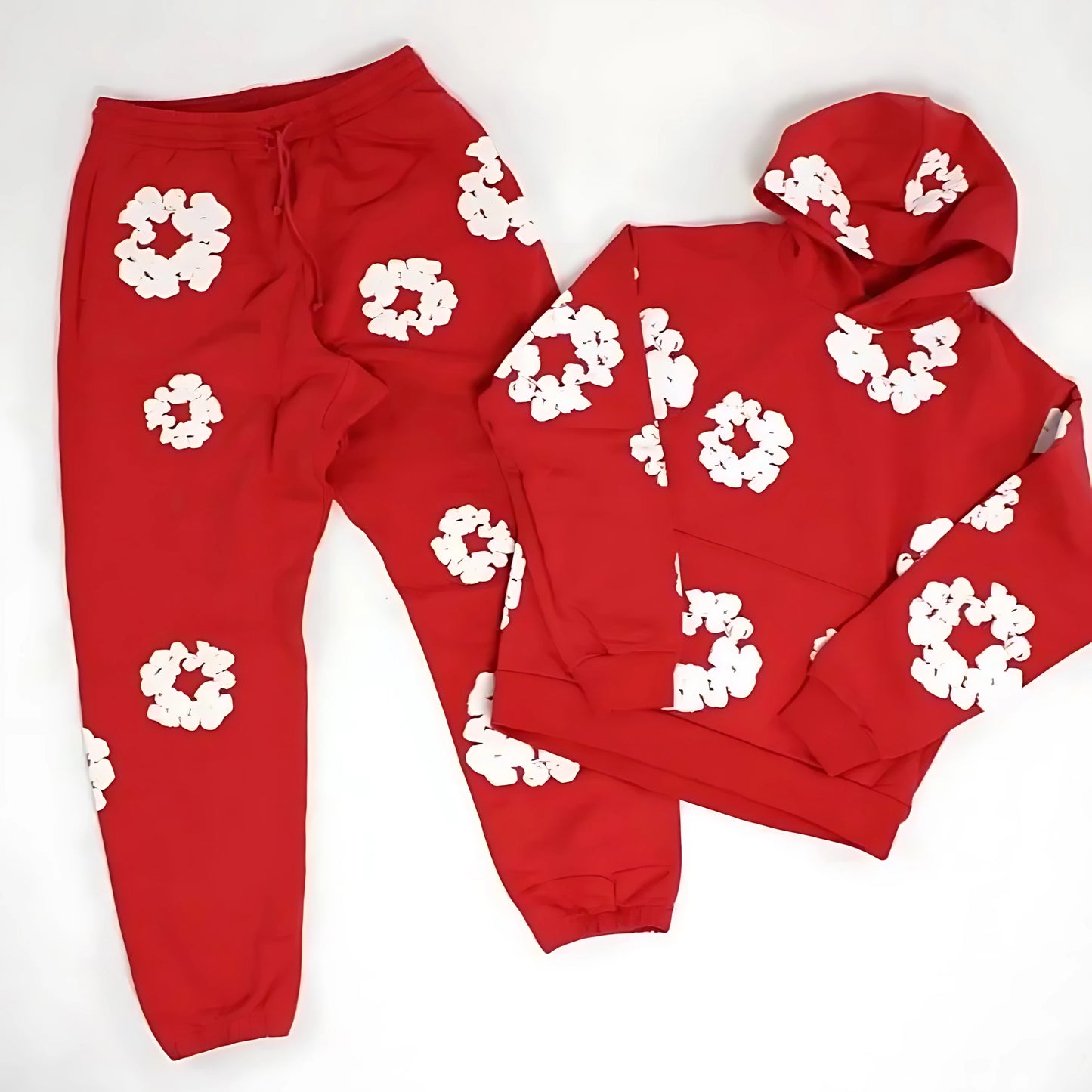 Set felpa con cappuccio e pantaloni unisex 2025 – Stampa 3D casual, morbido e confortevole, ideale per primavera e autunno